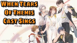 When the JP Cast of Tears of Themis Sing