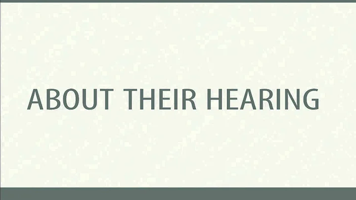 May is Better Hearing Month- Have your Hearing Che...
