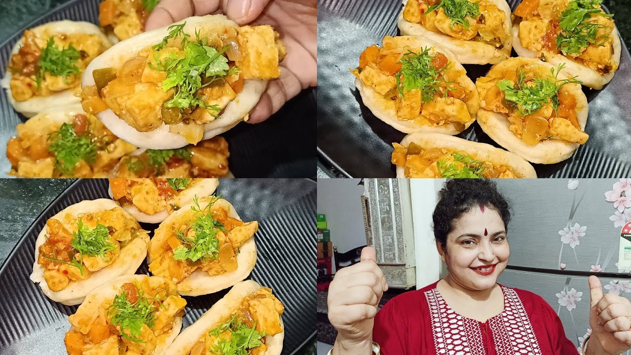 PANEER STUFFED BAO BUNS 😋 EASY HOMEMADE BAO BUN RECIPE | STEAMED BAO BUN RECIPE | BAO BUNS