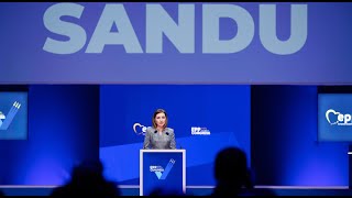 Mesajul Președintei Maia Sandu la congresul Partidului Popular European