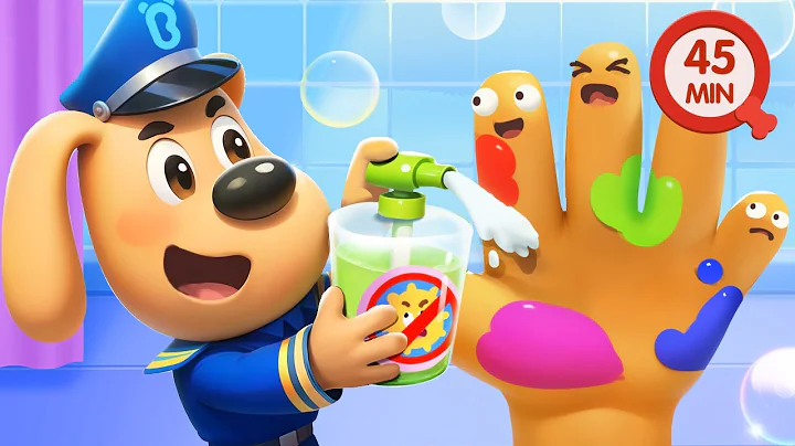 Wash Hands Before Eating | Healthy Habits | Safety Rules for Kids | Sheriff Labrador