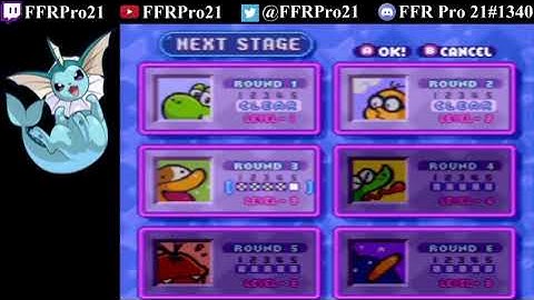 SNES - Tetris Attack (Stage Clear) - Skipping the Special Stage