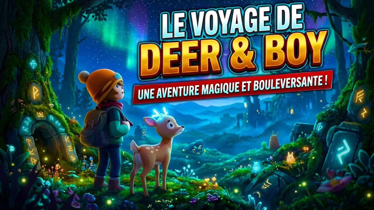 😲Dans la lignée de LIMBO et INSIDE ? Voici Deer & Boy 🦌- Une aventure poétique et mystérieuse
