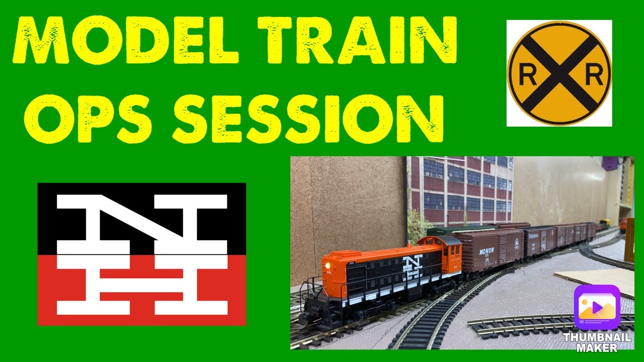 Model Railroad Operating Session YouTube