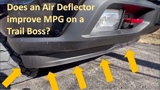 Does an air deflector improve MPG on a Trail Boss? by Tommy's Great Outdoors 1,649 views 1 year ago 7 minutes, 35 seconds