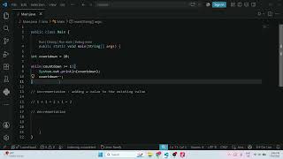 15. Java — While Loop Decrementation