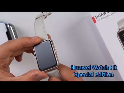 Huawei Watch Fit Special Edition - Unboxing And Review!
