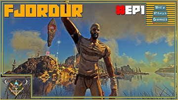 ARK: Fjordur | A NEW ADVENTURE BEGINS! SOLOing The ARK. EP1