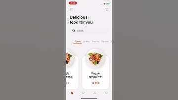 React Native Food App iOS #animation #reactnative