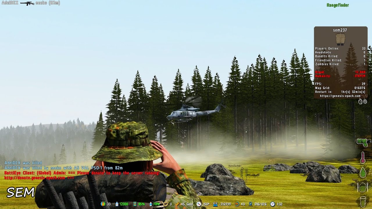 sem & neeko против ЧИТЕРКОВ DayZ Epoch Arma 2 Genesis 2025