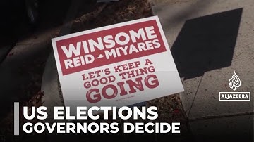 US governor elections: Voters in New Jersey and Virginia cast their ballots