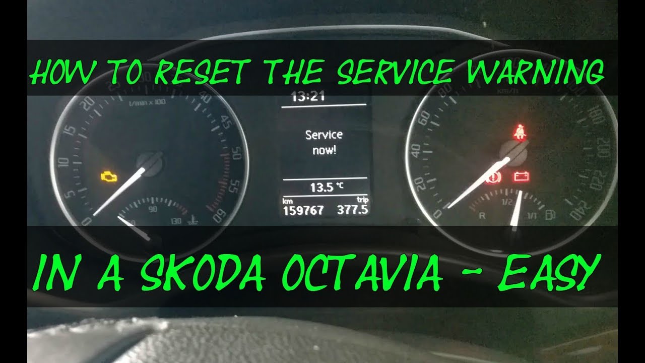 skoda octavia trip computer resetting