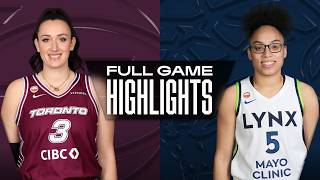 Toronto Tempo vs. Minnesota Lynx | FULL GAME HIGHLIGHTS | July 28, 2026 screenshot 1