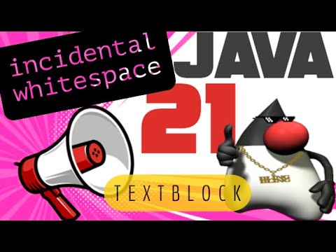 #java #Textblock Incidental White Space
