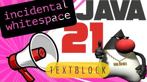 #java #Textblock Incidental White Space