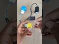 Two DC Motor LED light and Voltmeter Powered by Gear Motor • #shorts #dcmotor