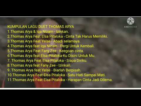 Kumpulan lagu Duet Thomas Arya||Musik Slow Rock Indonesia||