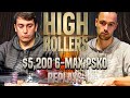 HIGH ROLLERS 2020 #23 $5,200 silentm0de | wizowizo | botteonpoker Final Table Poker Replays