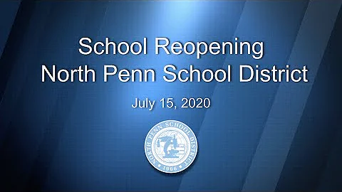 NPSD Online Parent Forum Reopening Schools 7-15-20