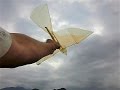 飛べ!!羽ばたき飛行機22(関節翼をスローで見たい) Ornithopter joint wing original