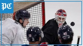 South Carolina Stingrays hold practice at Carolina Ice Palace