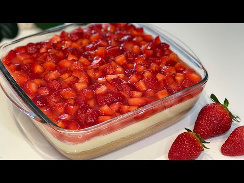 Video: How To Make Snow Strawberry Dessert