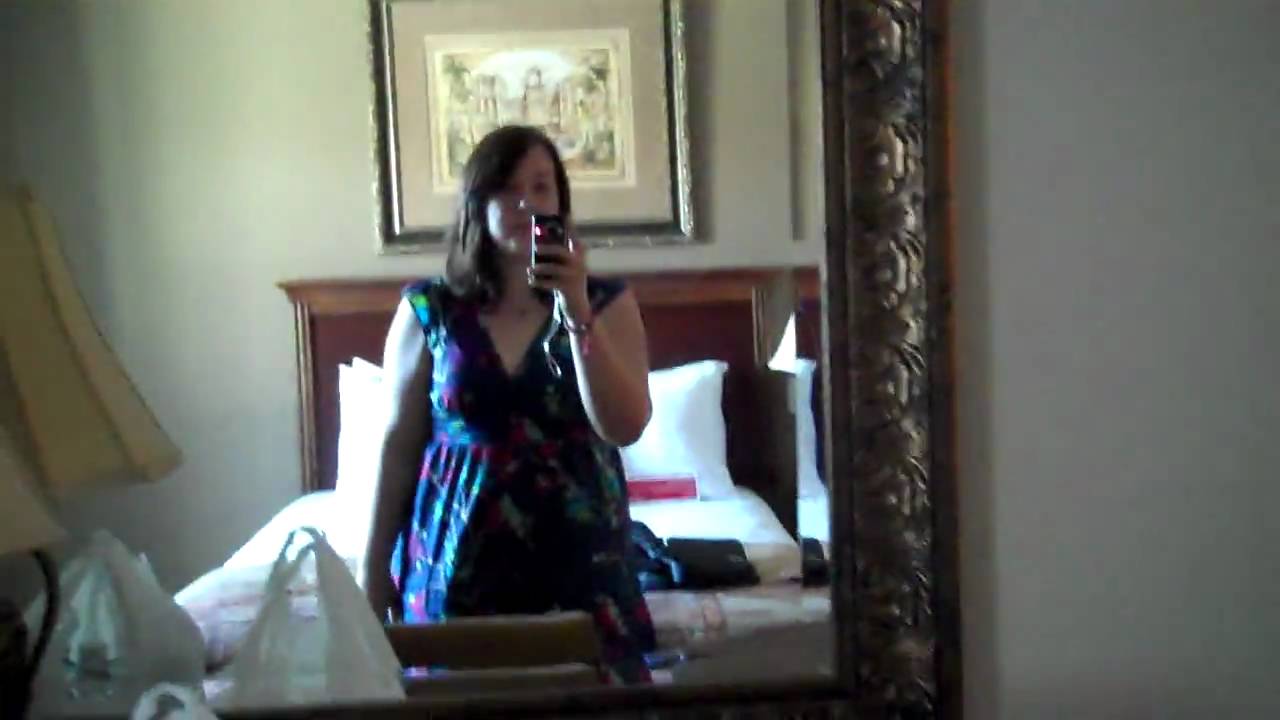 Our hotel room in Metairie, Louisiana