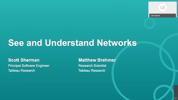 See and Understand Networks