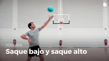 ¿Qué es el saque de arriba en voleibol?