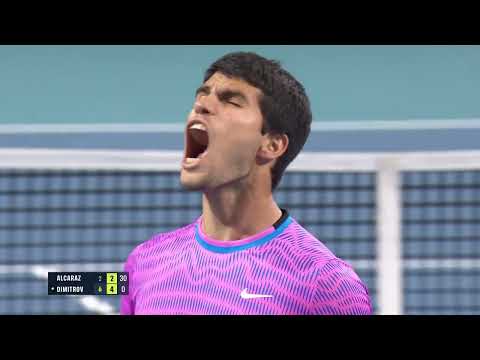 MASTERS 1000 MIAMI - Une leçon de tennis : Comment Dimitrov a renvoyé Alcaraz au statut de junior