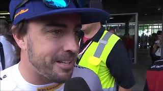 Fernando Alonso's First IndyCar Race