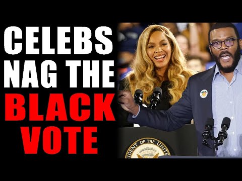 Black Celebrities Nag The Black Vote For Kamala