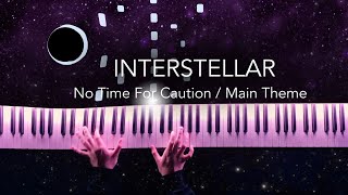 Video-Miniaturansicht von „No Time For Caution / Main Theme - Interstellar (Piano) + SHEETS/SYNTHESIA“