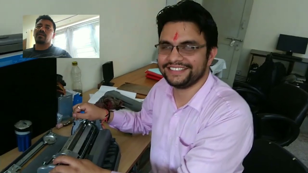 A totally Blind person with his mechanical skills:Amit Singh Negi(Computer Teacher/MSVH) NIEPVD Ddn