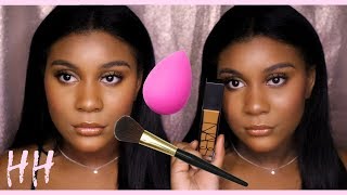 &quot;NO MAKEUP&quot; MAKEUP LOOK || First Impressions || NARS Natural Radiant Longwear Foundation