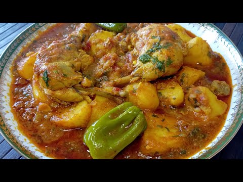 مرقة بطاطا بالدجاج Mar9et Batata Tunisienne بمكون يجعل طعمها مميز جدا