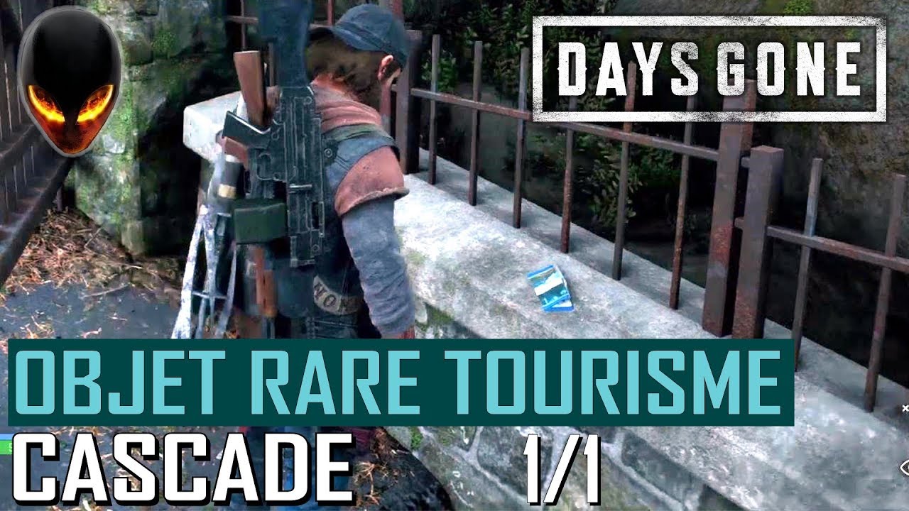 DAYS GONE Objet Rare de Tourisme - CASCADE 1/1 - YouTube