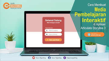 Membuat Home Screen Keren Media Pembelajaran Interaktif di Articulate Storyline