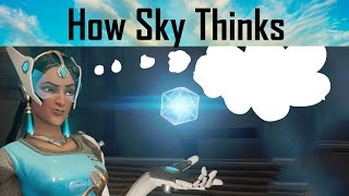 How Sky Thinks - Symmetra on Hanamura screenshot 4