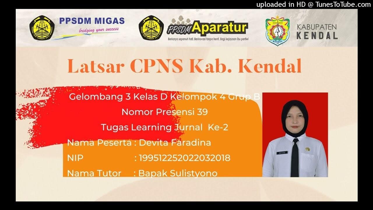 Learning Journal CPNS Kendal Agenda 1 Analisis Isu Global Kotemporer