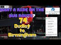 🚌🌟 Full Journey: Route 74 | Dudley to Birmingham | Double Decker Front Seat View 🏙️
