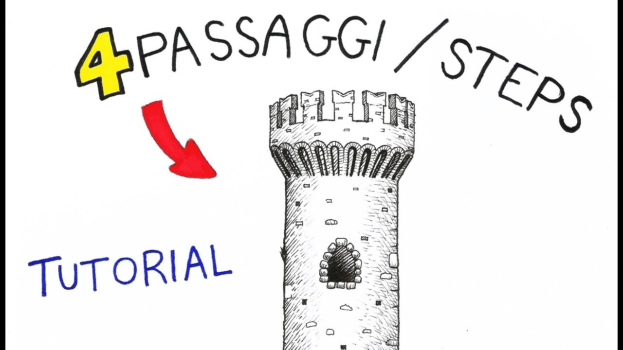 Draw A Medieval Country In 4 Simple Steps Tutorial