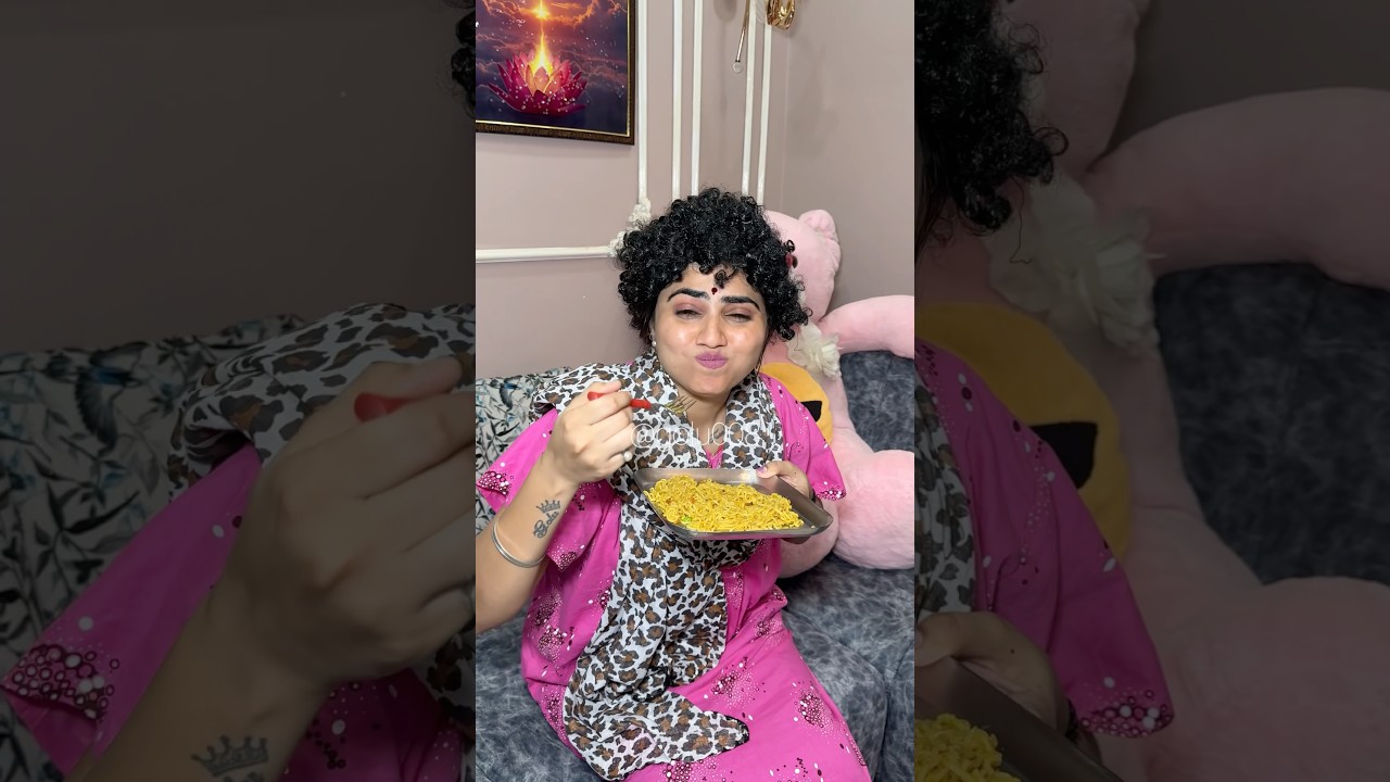 ये कैसी Maggie बाना दी मैंने 😂￼ #funny #comedy #youtubeshorts #golu008 #shorts #story #maggie