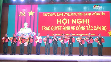 Trao quyết định về công tác cán bộ năm 2023 | BRT TV