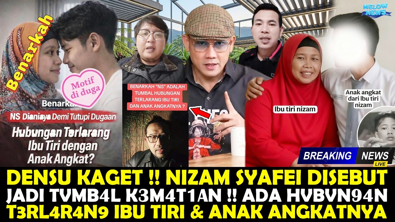 ASTAGA !! DENSU SYOK BER4T !! NIZ4M DISEBUT JADI TVMB4L HVBVNG4N T3RL4R4N9 IBU TIRI & ANAK ANGKAT ?!