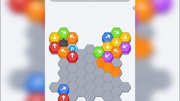 Hexa Shift - Logic Puzzle Level 61 walkthrough | Hexa Shift Level 61 Solution Gamerstein