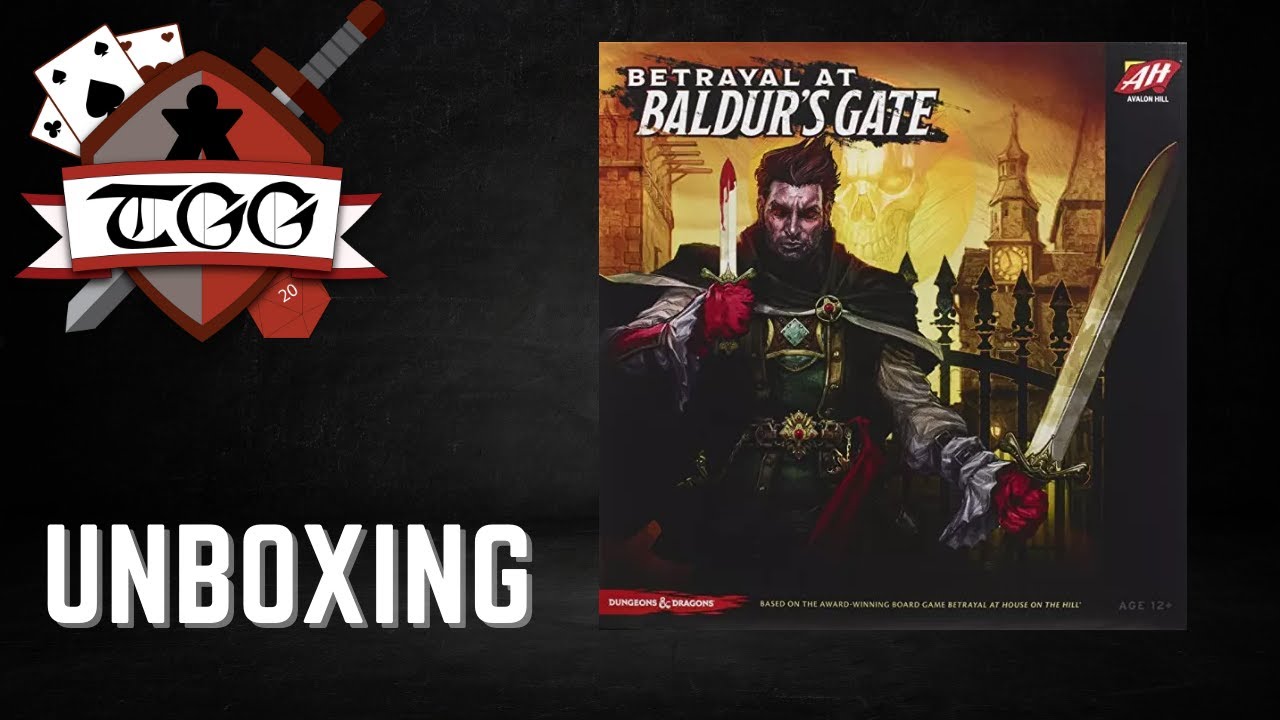 Betrayal at Baldur's Gate Unboxing