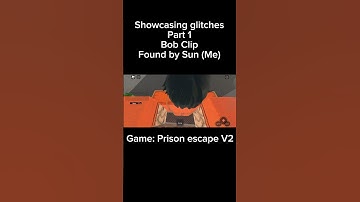 Showcasing Roblox Glitches, Part 1. #music #prisonescapev2 #pev2 #glitches #roblox #robloxglitches