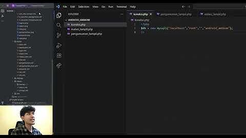 Review Codingan untuk menampilkan data dinamis pada halaman Pengumuman dan Materi BP2