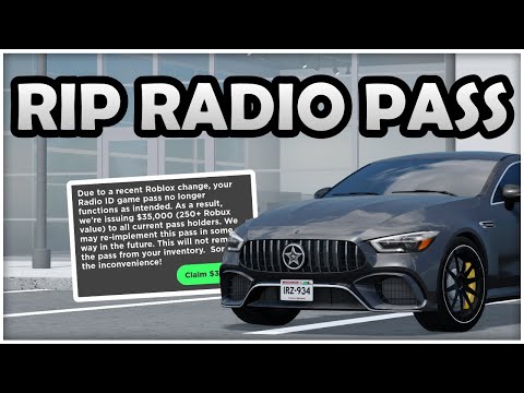 PREVIOUS RADIO PASS OWNERS GET $35K IN GAME | Roblox Greenville